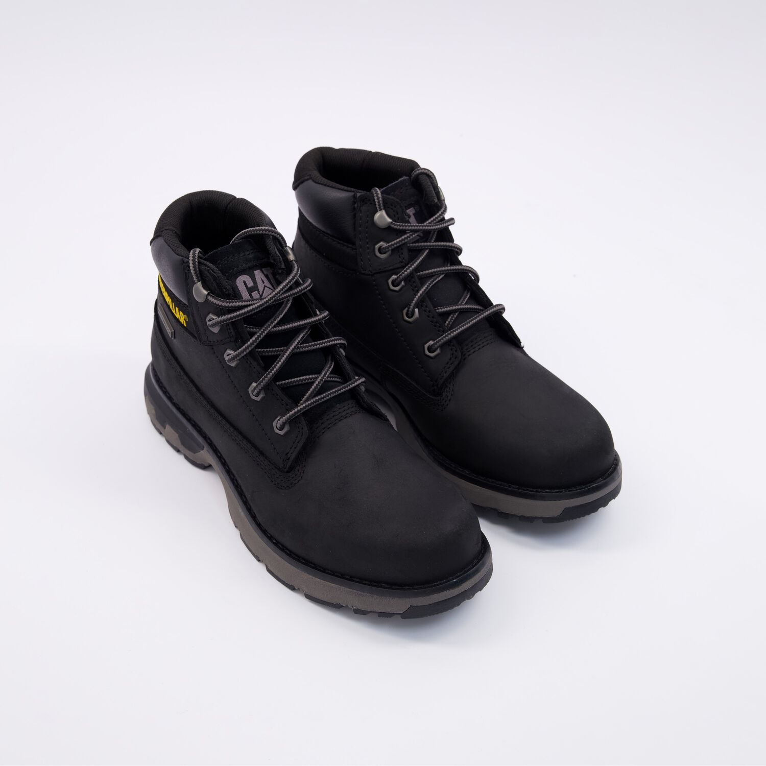 Black Leather Pursue Boots