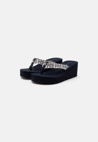 WEDGE SUMMER MONO - T-bar sandals - space blue 2