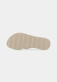 MONOGRAM MID WEDGE - T-bar sandals - rich walnut 6