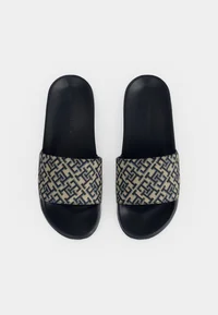 TH MONOGRAM POOL SLIDE - Mules - space blue 5