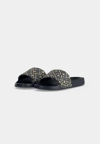 TH MONOGRAM POOL SLIDE - Mules - space blue 3