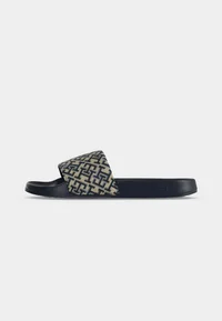 TH MONOGRAM POOL SLIDE - Mules - space blue 2