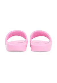 LOGO EMBROIDERY CANVAS POOL SLIDES - Pool slides - rose petal 3