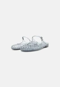 LOUEY MARY JANE FLAT - Mules - slate blue 2