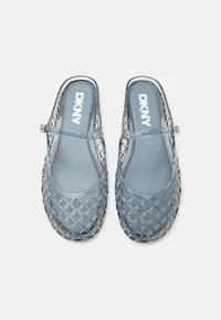 LOUEY MARY JANE FLAT - Mules - slate blue 4