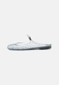 LOUEY MARY JANE FLAT - Mules - slate blue