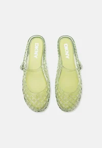 LOUEY MARY JANE FLAT - Mules - celadon green 4
