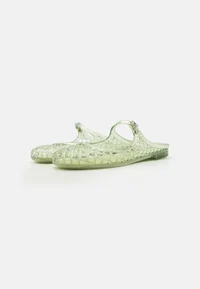 LOUEY MARY JANE FLAT - Mules - celadon green 2