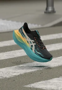 SUPERBLAST 3 UNISEX - Road running shoes - obsidian grey/ice mint