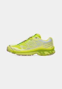 XT-6 UNISEX - Trainers - acid lime/sunny lime/feather gray 2