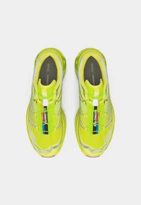 XT-6 UNISEX - Trainers - acid lime/sunny lime/feather gray 5