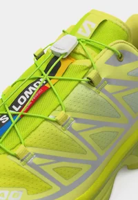 XT-6 UNISEX - Trainers - acid lime/sunny lime/feather gray 7