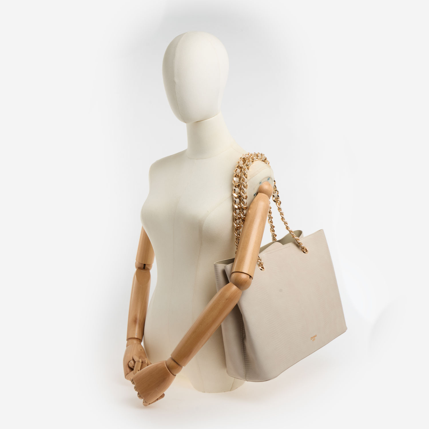 Cream Croc Grab Bag 2