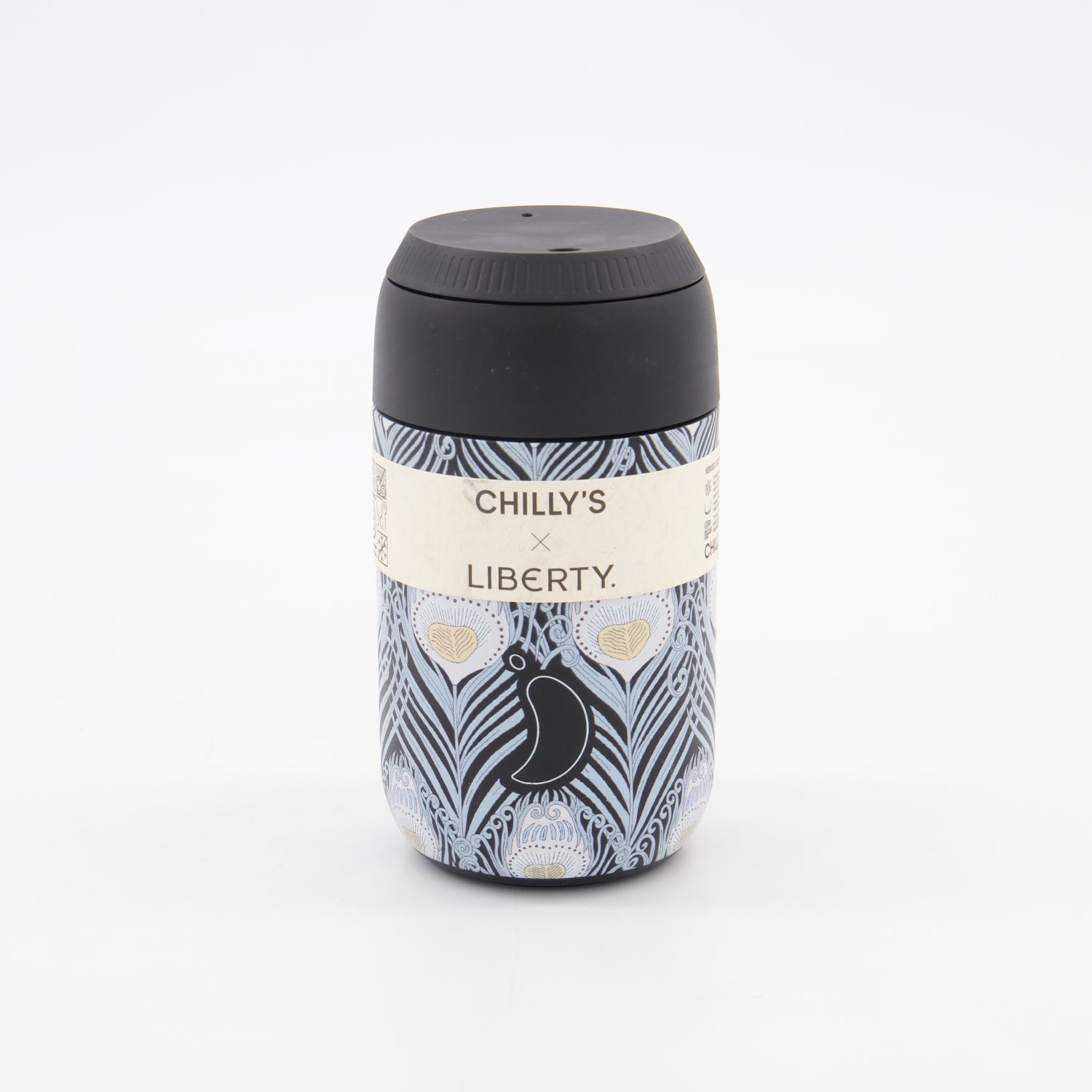 Chilly’s x Liberty Insulated Travel Cup – Peacock Design
