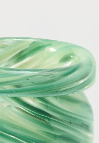 SPLASH VASE ROLL NECK SMALL - Vase - green 3